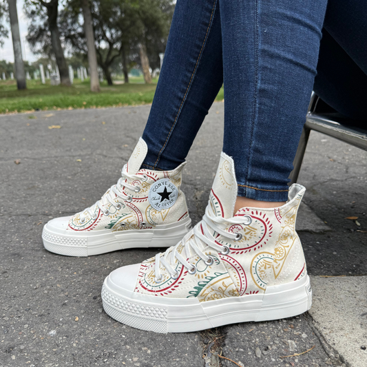 Plataforma Stars Mandala Beige