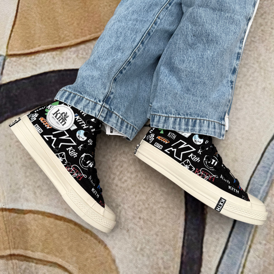 Bota Stars Letras Negras