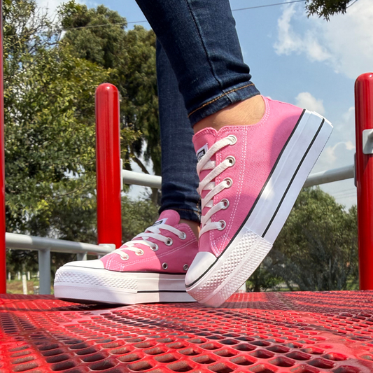 Zapato Plataforma Star Rosado