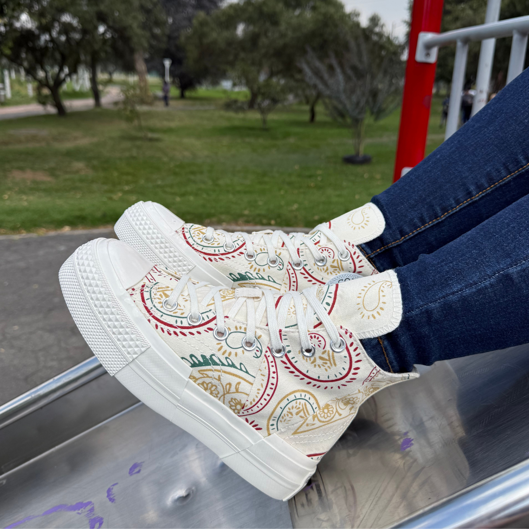 Plataforma Stars Mandala Beige