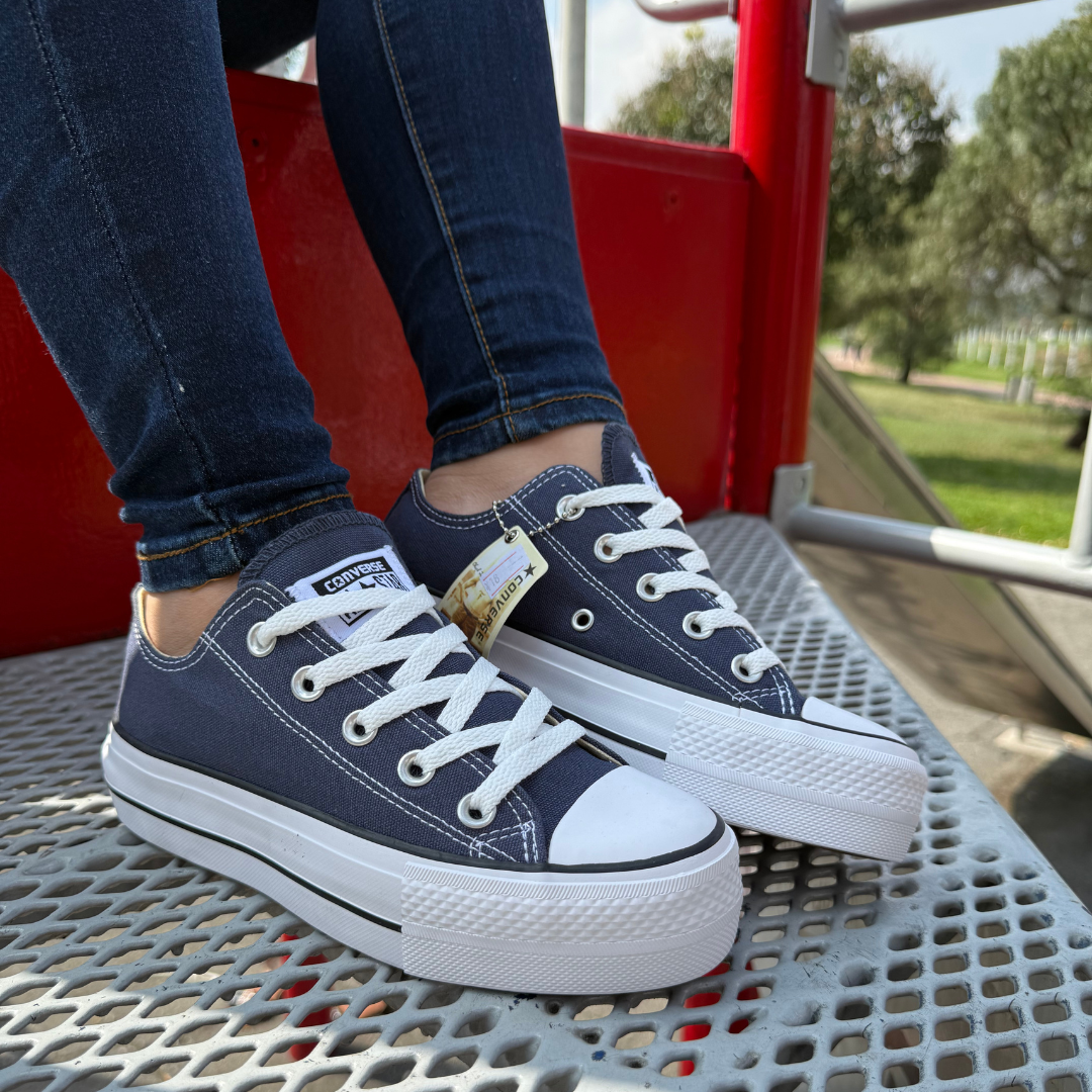 Zapato Plataforma Star Azul