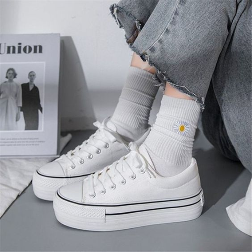 Zapato plataforma Stars Blanco