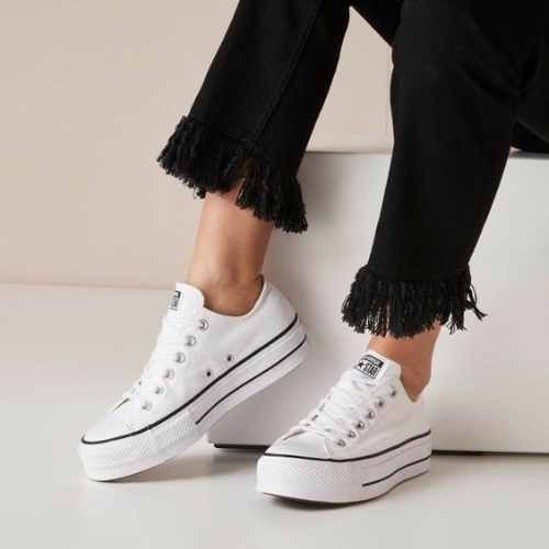 Zapato plataforma Stars Blanco