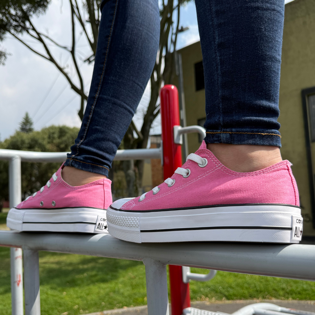 Zapato Plataforma Star Rosado