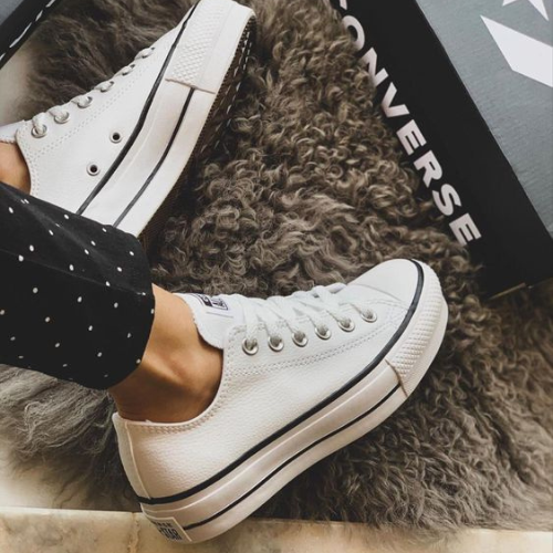 Zapato plataforma Stars Blanco