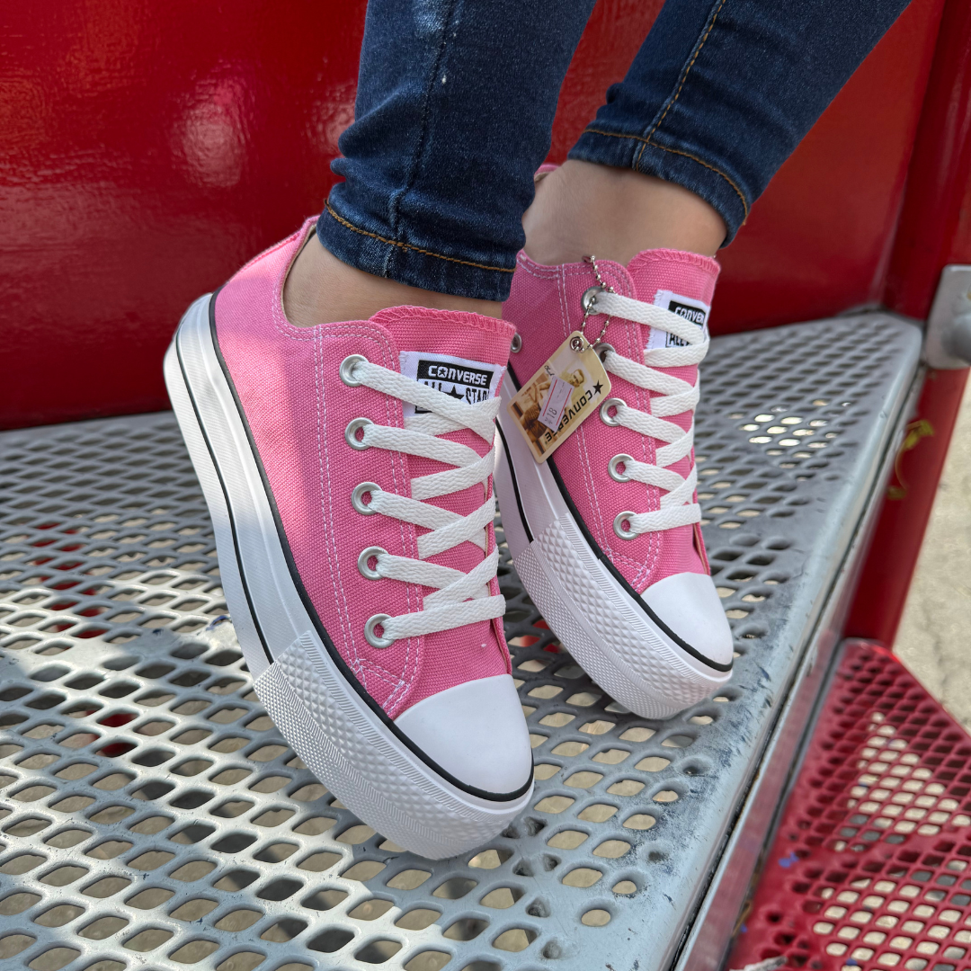 Zapato Plataforma Star Rosado