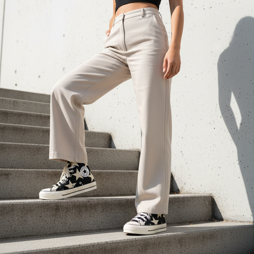 Bota Plataforma Estrella Grande