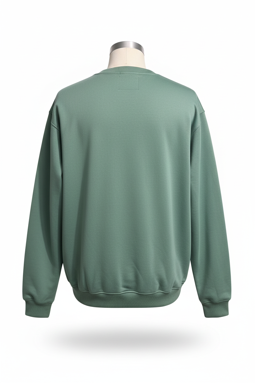 Buso cuello redondo Oliva