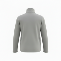 Chaqueta Fliz gris claro vista de espalda