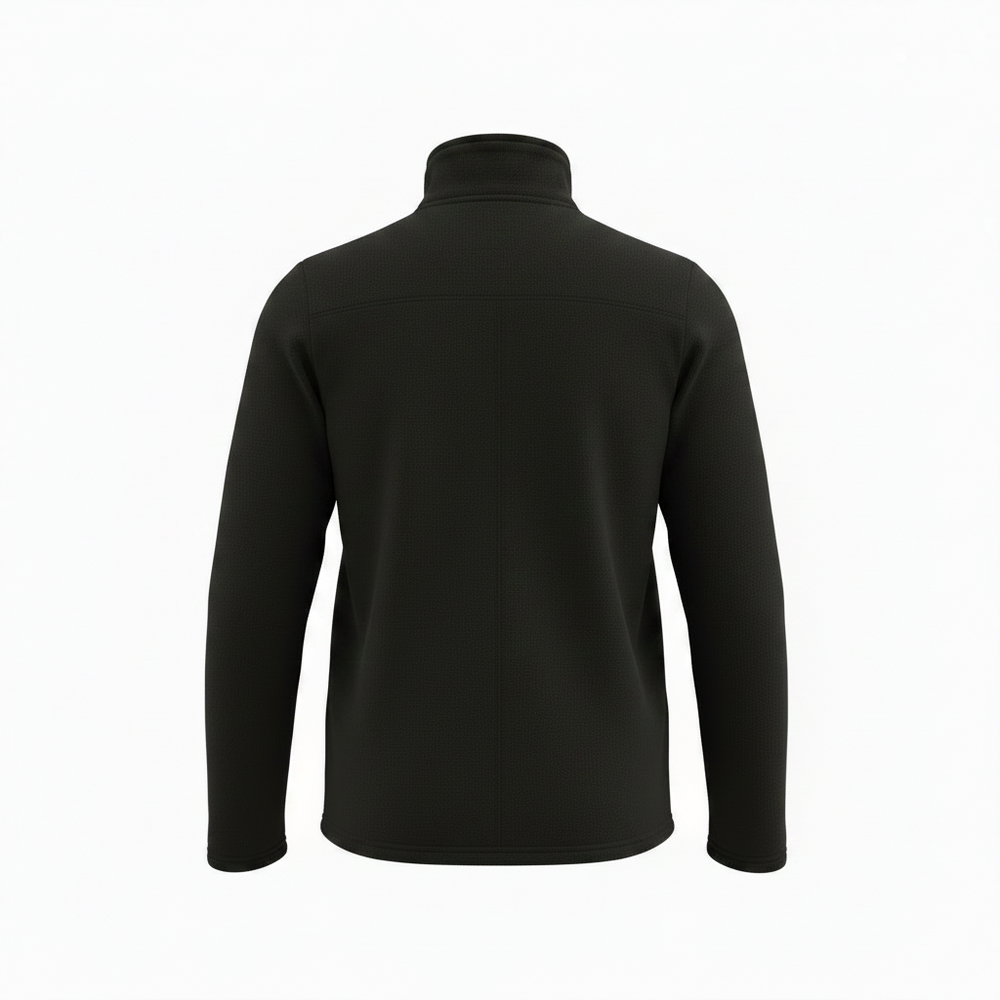 Chaqueta Fliz negra vista de espalda