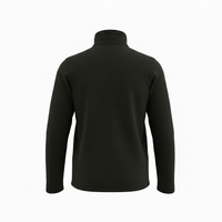 Chaqueta Fliz negra vista de espalda