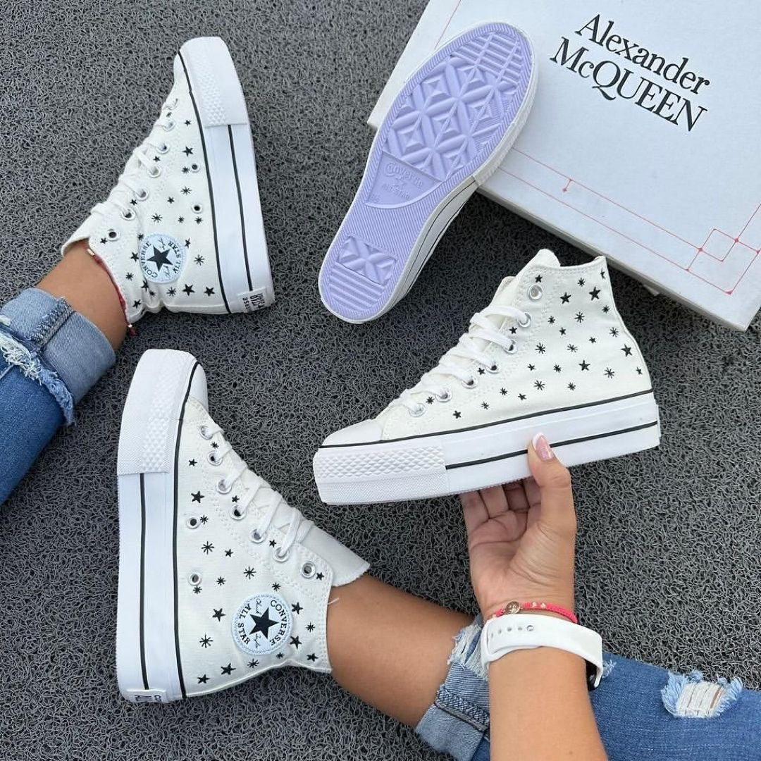 Bota plataforma estrella pequeña