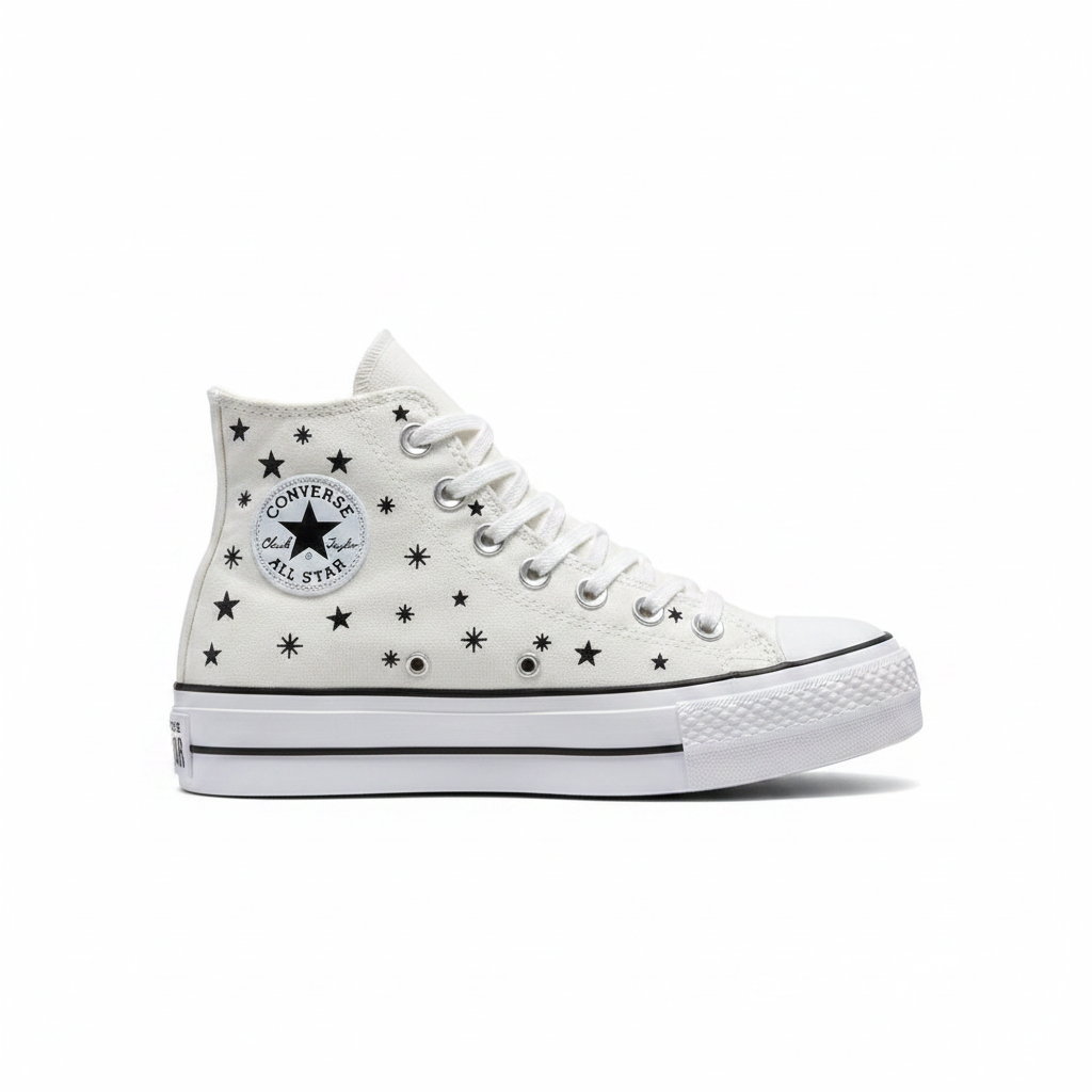 Bota plataforma estrella pequeña