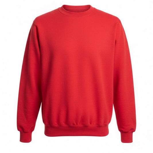 Buso cuello redondo rojo