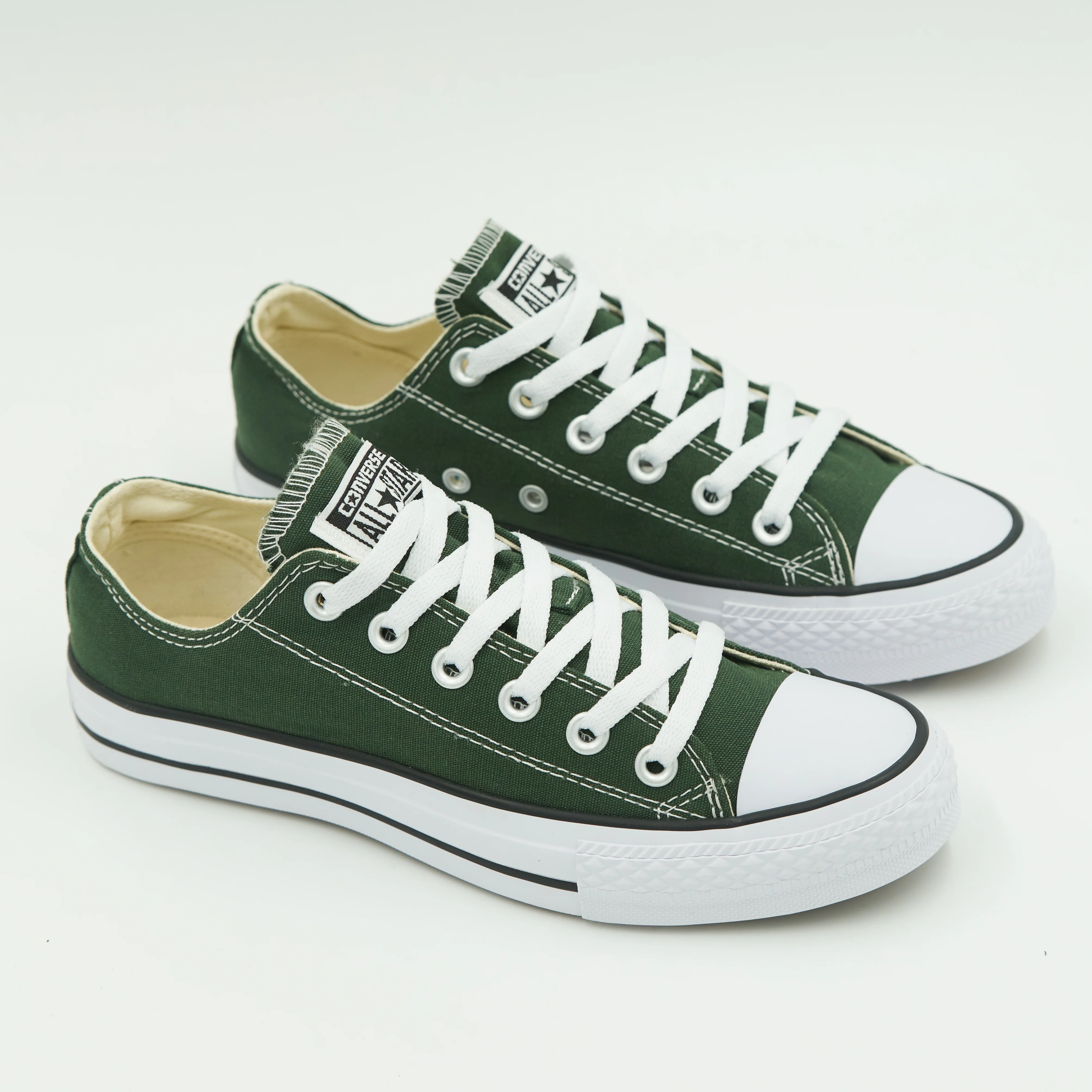 Zapato Clasico Stars Verde militar
