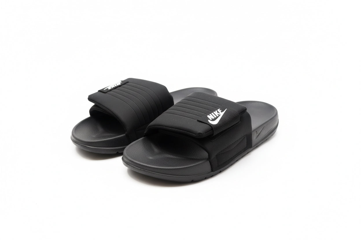 Chancla Plegable Lineas negra