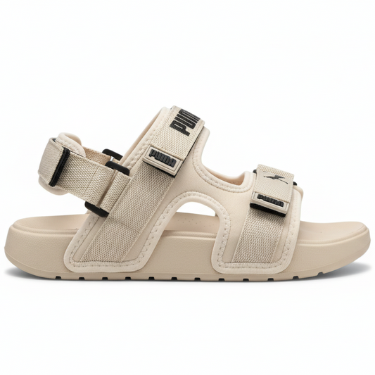 Chancla doble correa P Beige
