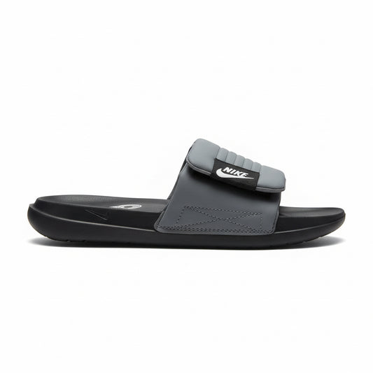 Chancla Plegable Lineas Gris