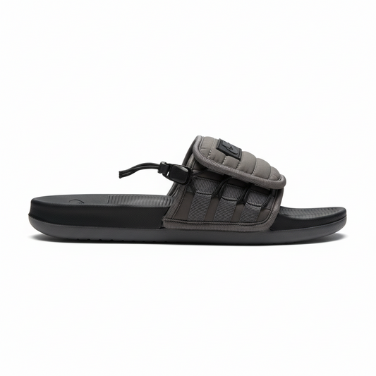 Chancla Plegable cordon Gris Oscuro