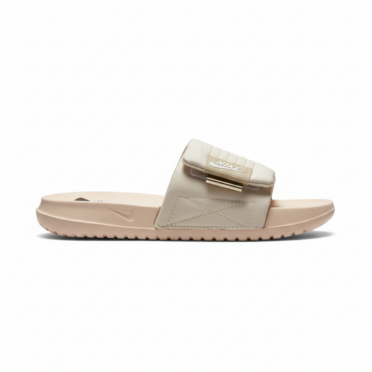 Chancla Plegable Lineas Beige